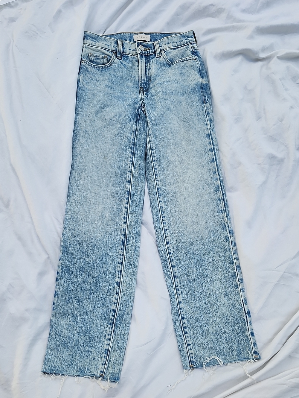 PacSun Light Blue High-Waist 90's Straight Size 22 Jeans
